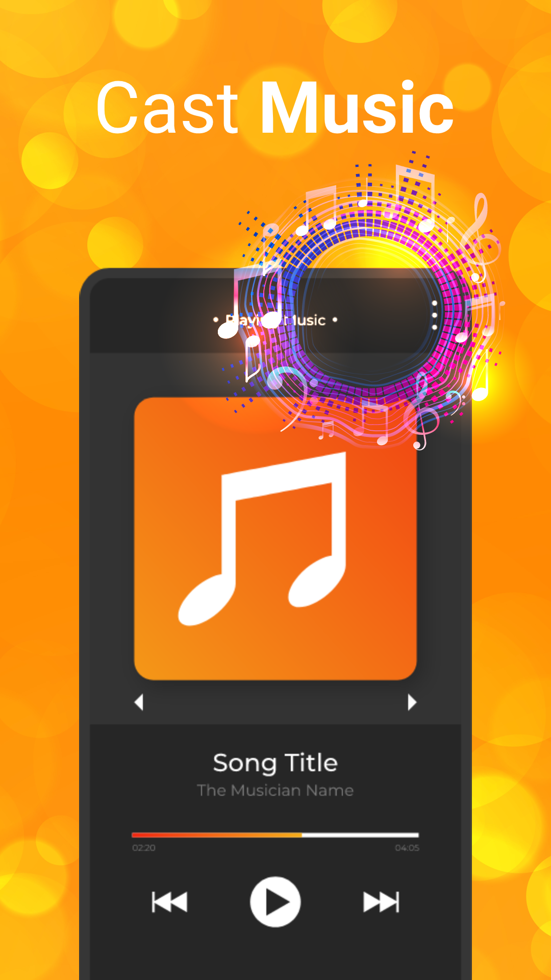 Screen Cast HDMI USB app features